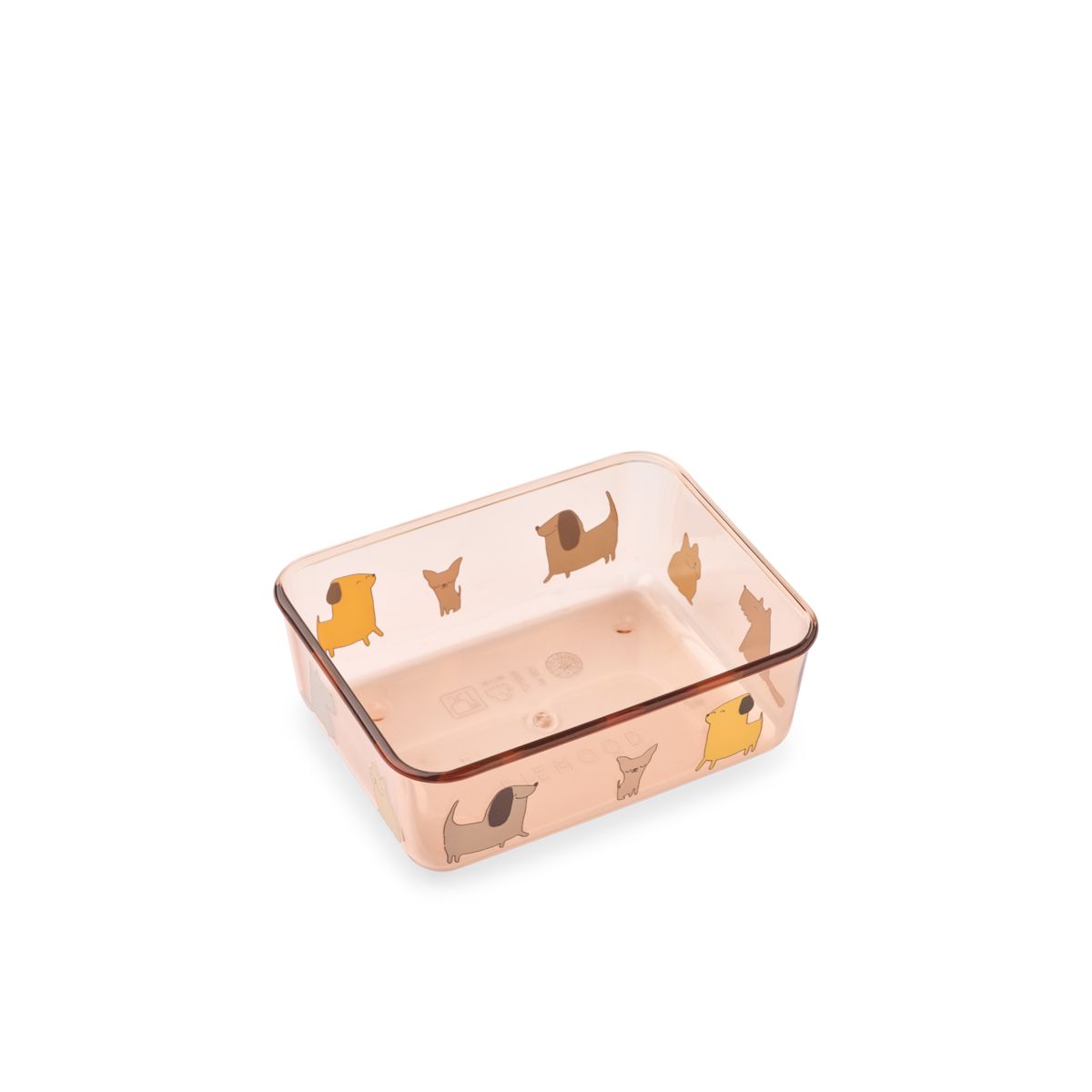 Liewood AKO Tritan-Snack-Box - Cats and Dogs / Sandy - Snackbox
