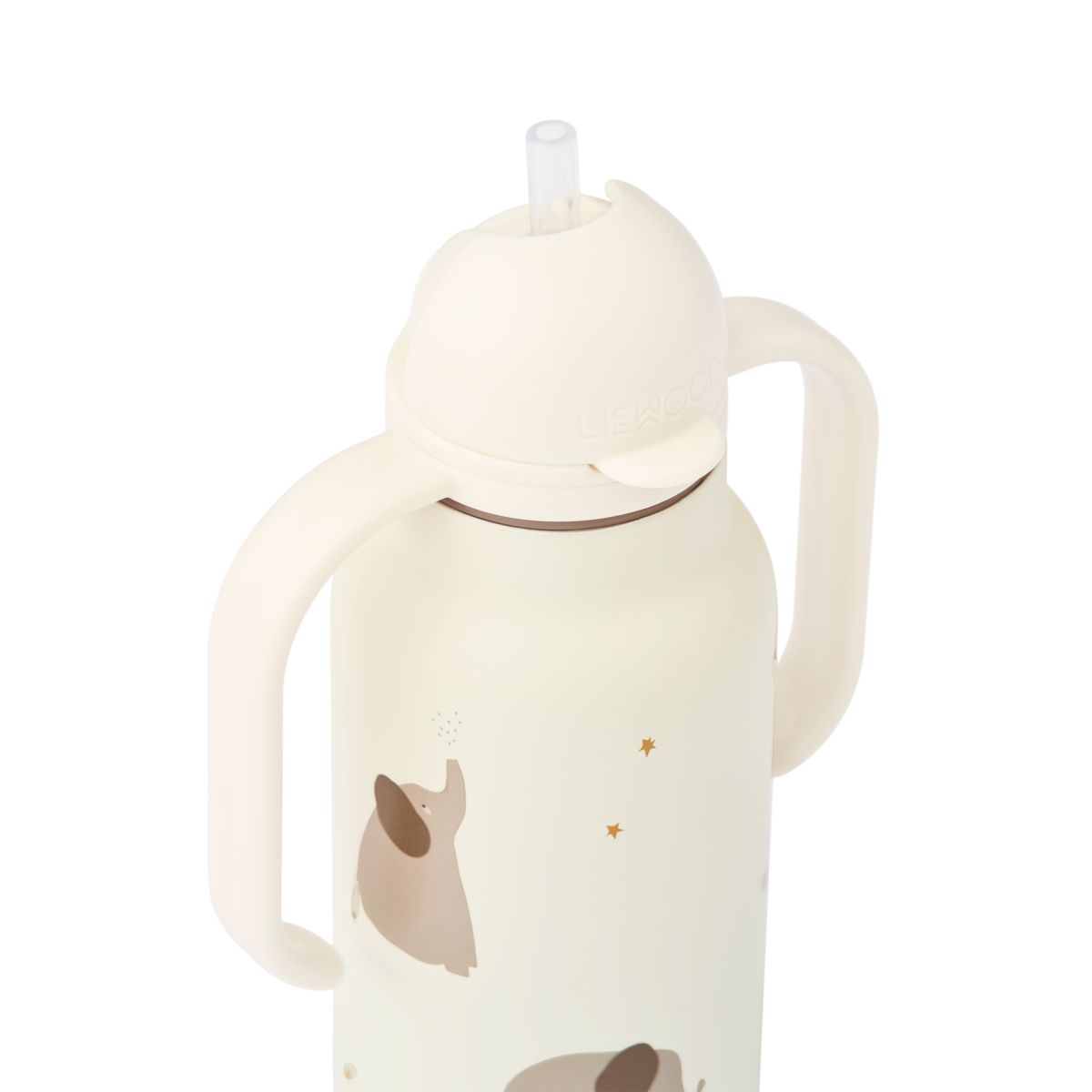 Liewood KIMMIE Edelstahlflasche 250 ml - Elephant / Creme de la creme - Wasserflasche