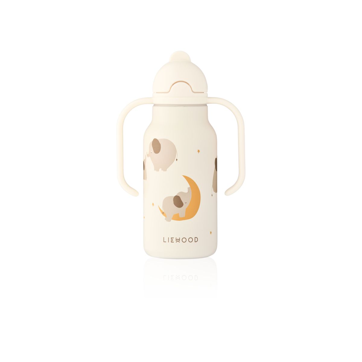 Liewood KIMMIE Edelstahlflasche 250 ml - Elephant / Creme de la creme - Wasserflasche