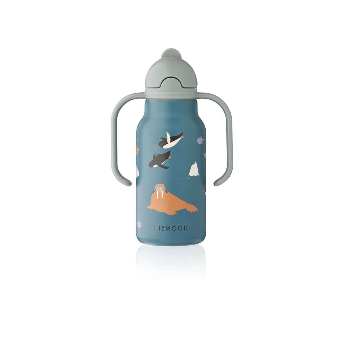 Liewood KIMMIE Edelstahlflasche 250 ml - Arctic Sea / Ocean view - Wasserflasche