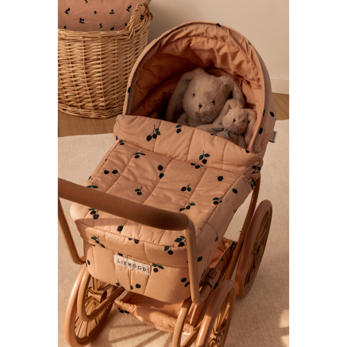 Liewood Adaline Puppenwagen - Berry / Pale Tuscany - PRETENDES SPIEL