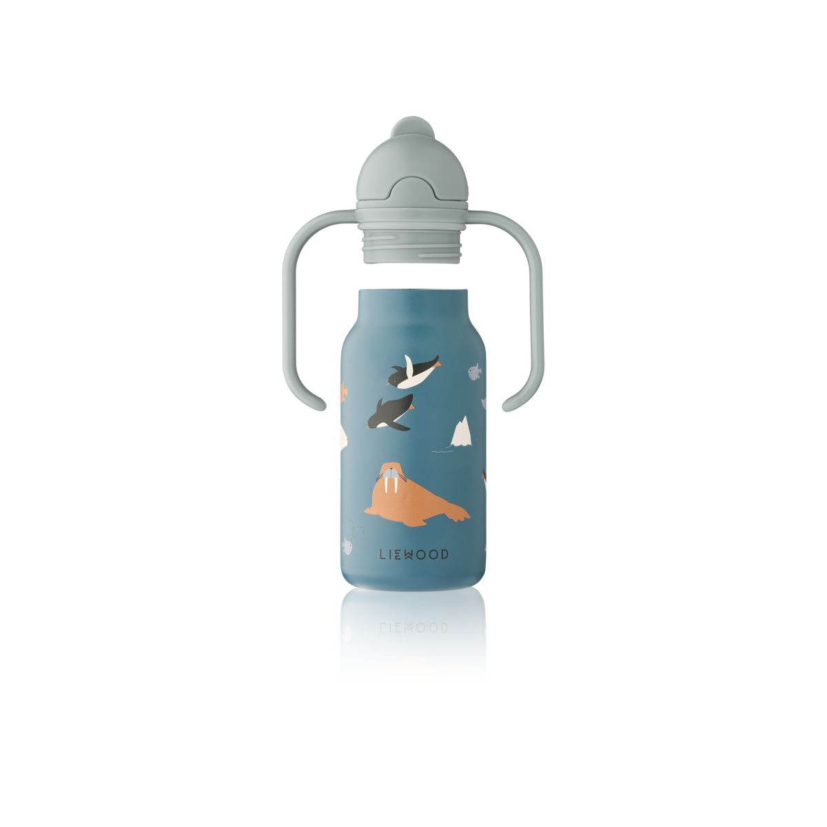 Liewood KIMMIE Edelstahlflasche 250 ml - Arctic Sea / Ocean view - Wasserflasche