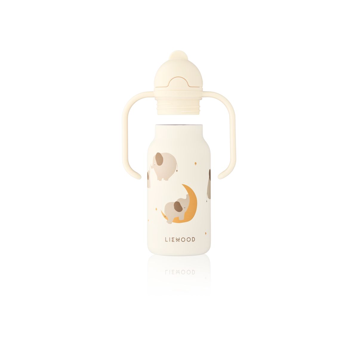 Liewood KIMMIE Edelstahlflasche 250 ml - Elephant / Creme de la creme - Wasserflasche