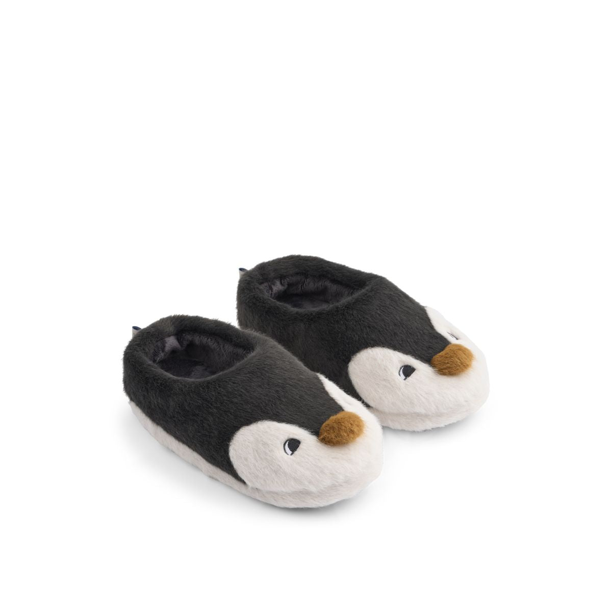 Liewood AVIAJA Pinguin Hausschuhe - Sandy / Dark grey - Hausschuh