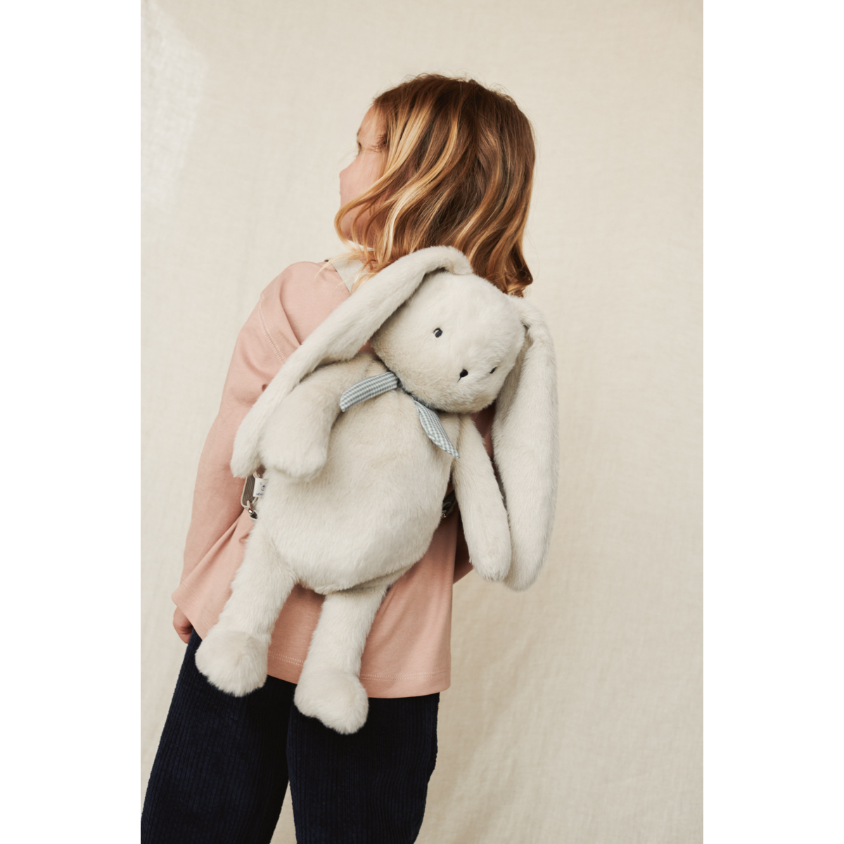Liewood DAYANA Plüschkaninchen-Rucksack - Mist - Rucksack