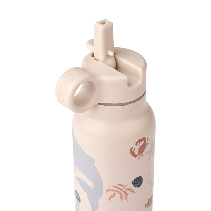 Liewood Falk Wasserflasche 350 ml - Sea creature / Sandy - Wasserflasche