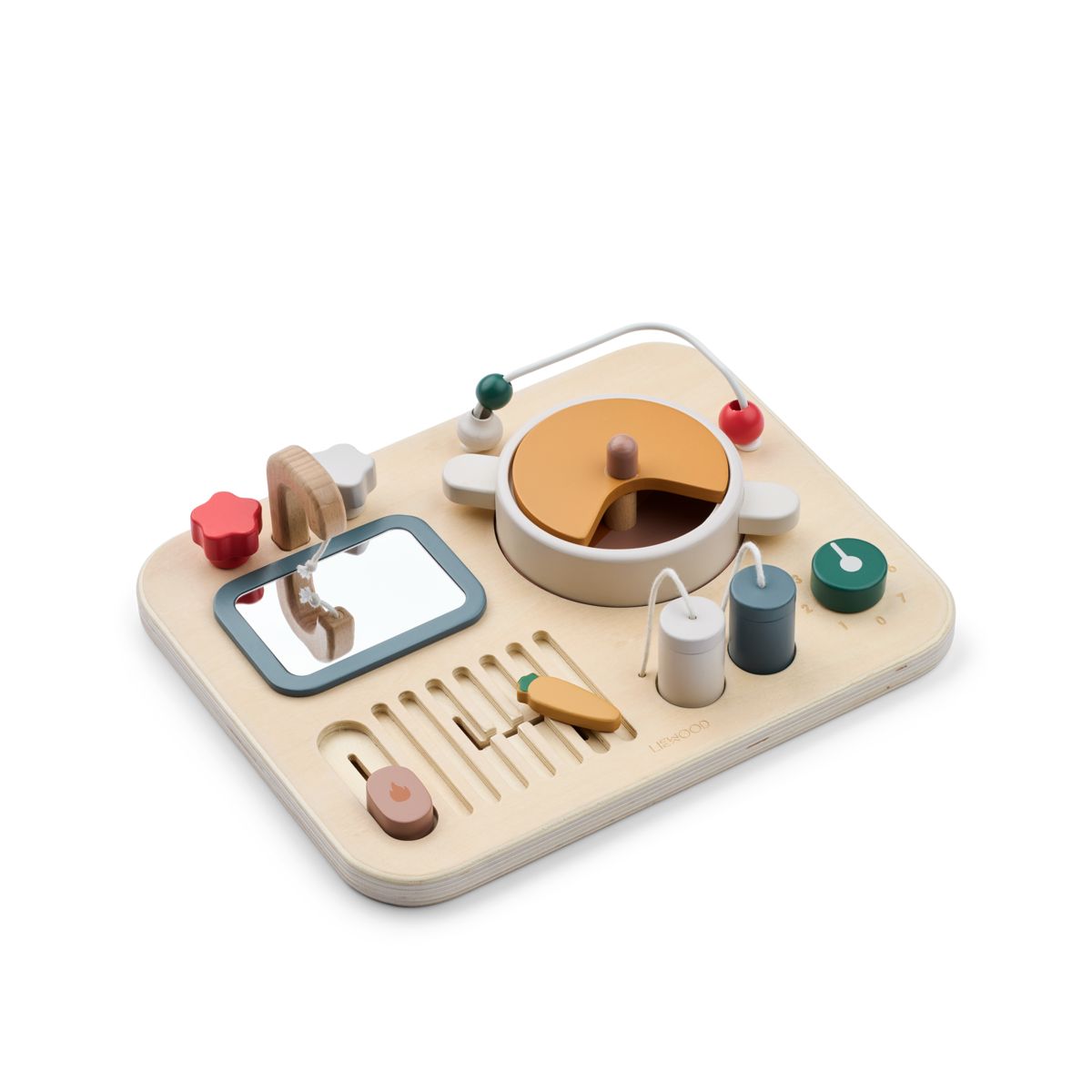Liewood MAGNUS Spielbrett aus Holz - Sandy multi mix - Motorisch