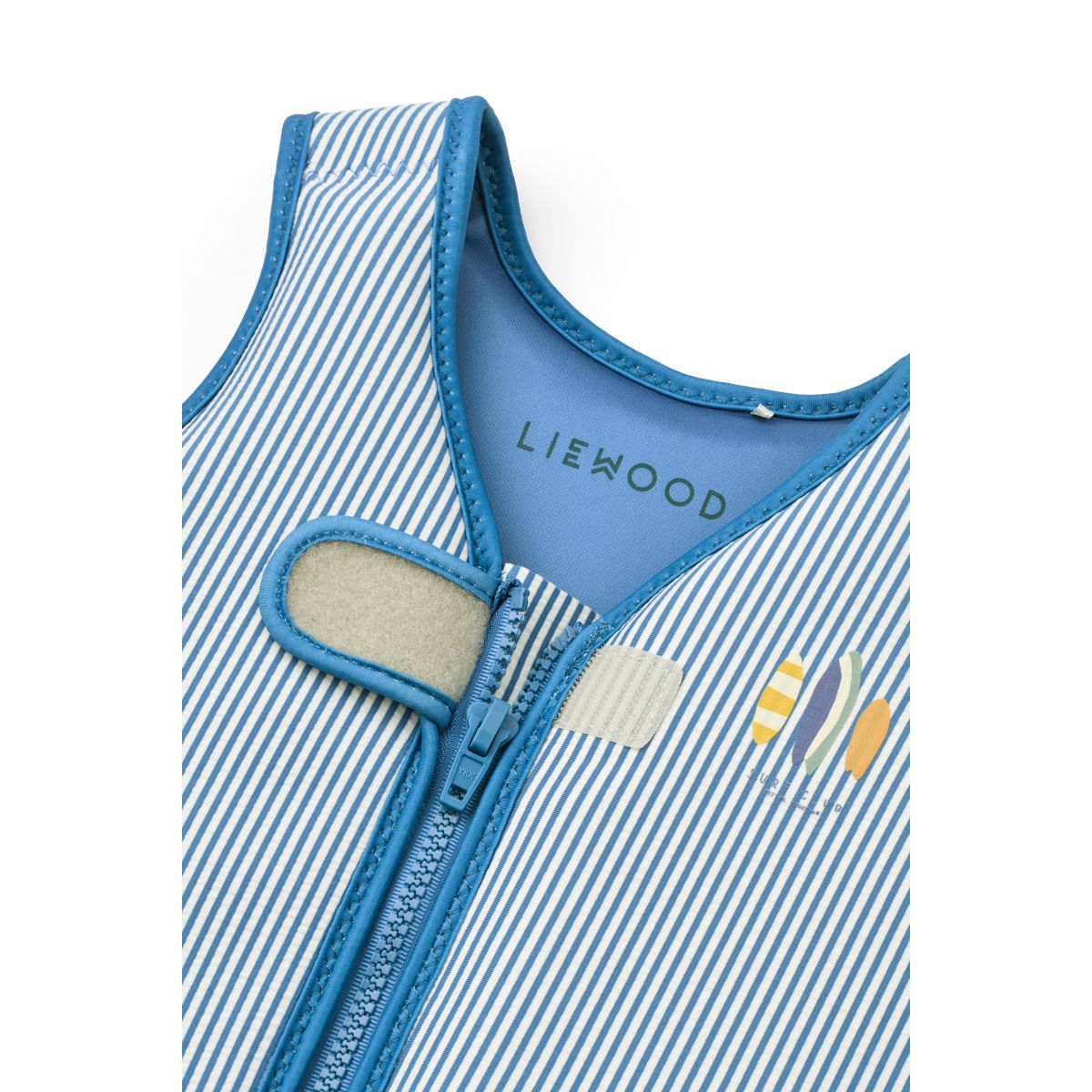 Liewood DOVE Seersucker-Schwimmweste - Y/D stripe Riverside / Creme de la creme - Schwimmweste