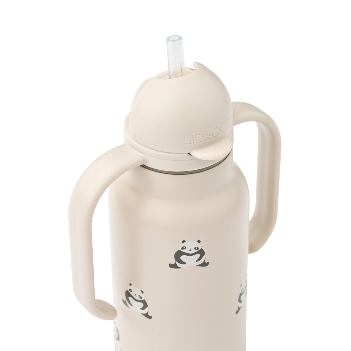 Liewood KIMMIE Edelstahlflasche 250 ml - Mini panda / Sandy - Wasserflasche