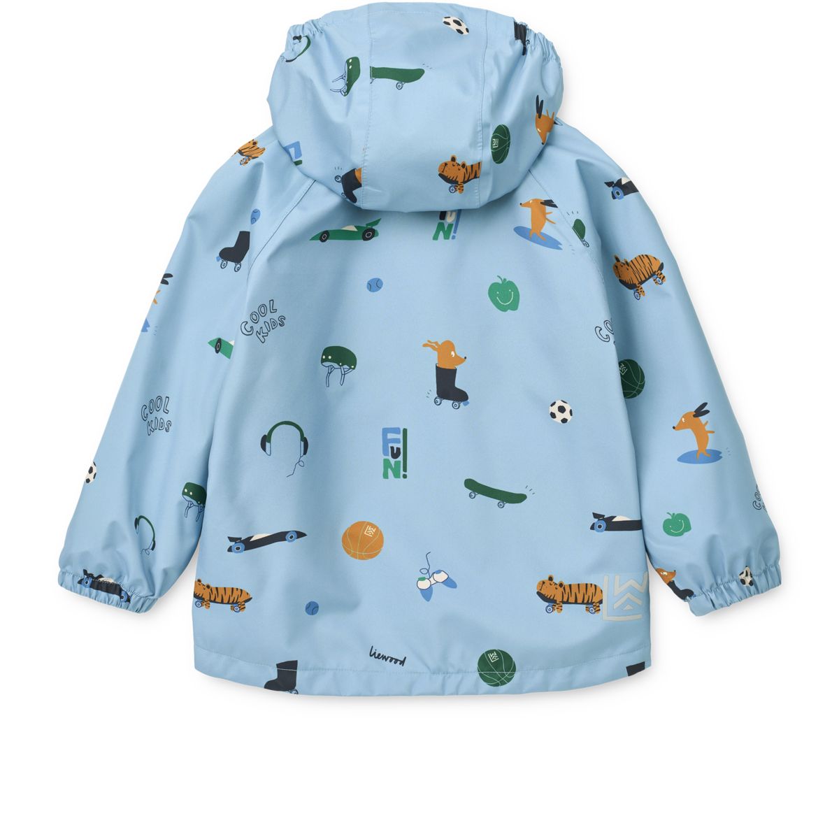 Liewood PEDIA Regenbekleidungsset - Fun / Beach blue - Satz