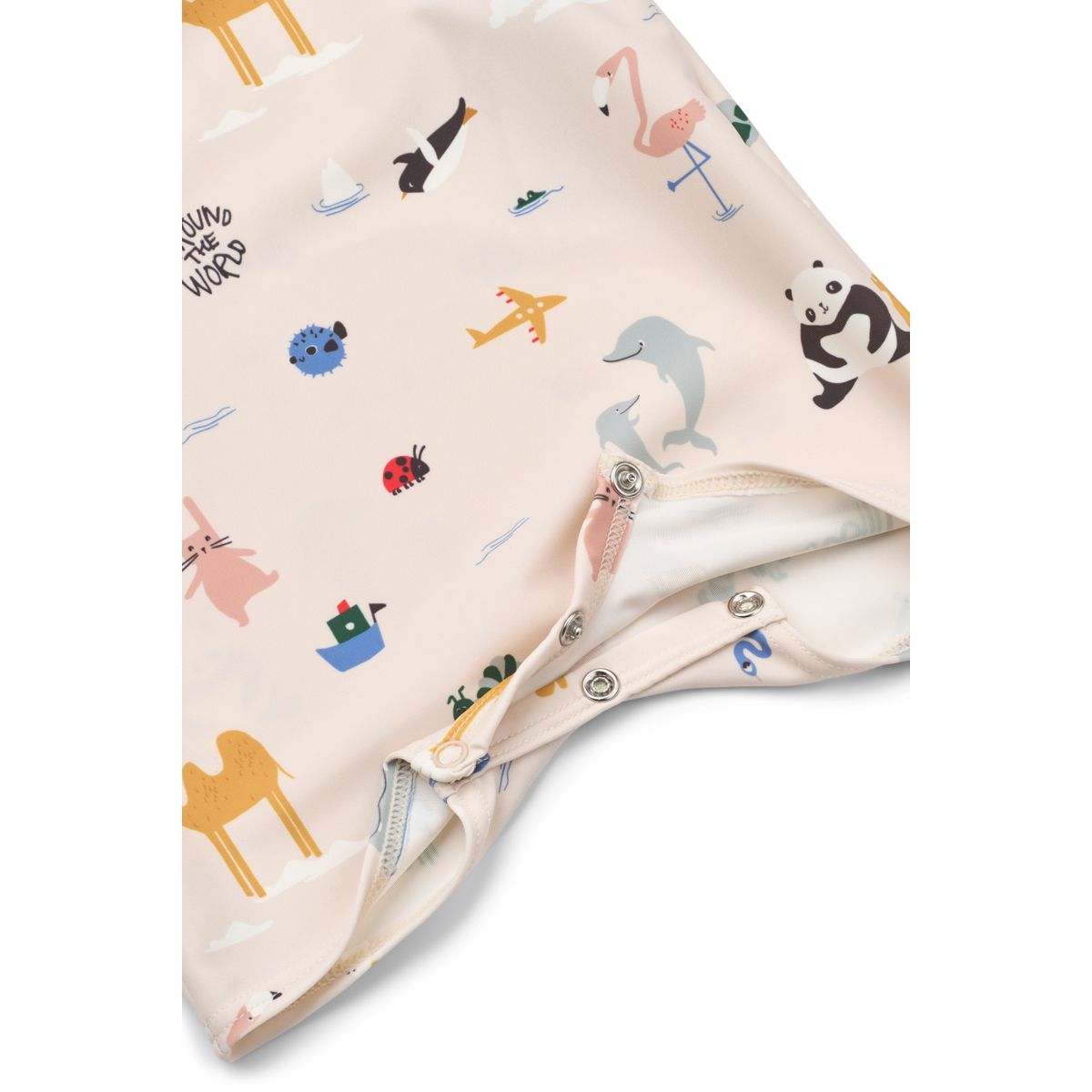 Liewood THOR Baby Bade-Spielanzug - Around the world / Sandy - Badeanzug
