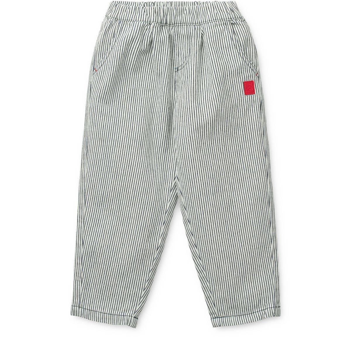 Liewood BORRIS Streifen Denim Hose - Classic navy / Creme de la creme - Hose
