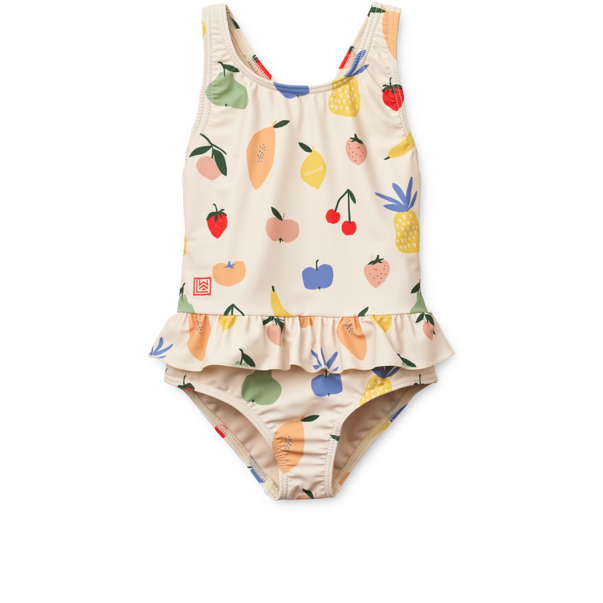 Liewood Amara Bedruckter Badeanzug - Fruit / Sandy - Badeanzug