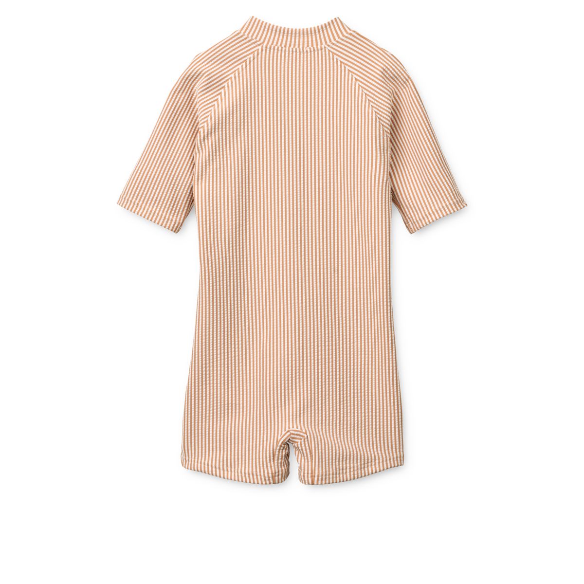 Liewood Max Schwimm-Jumpsuit Seersucker - Y/D stripe Pale tuscany / Creme de la creme - Badeanzug