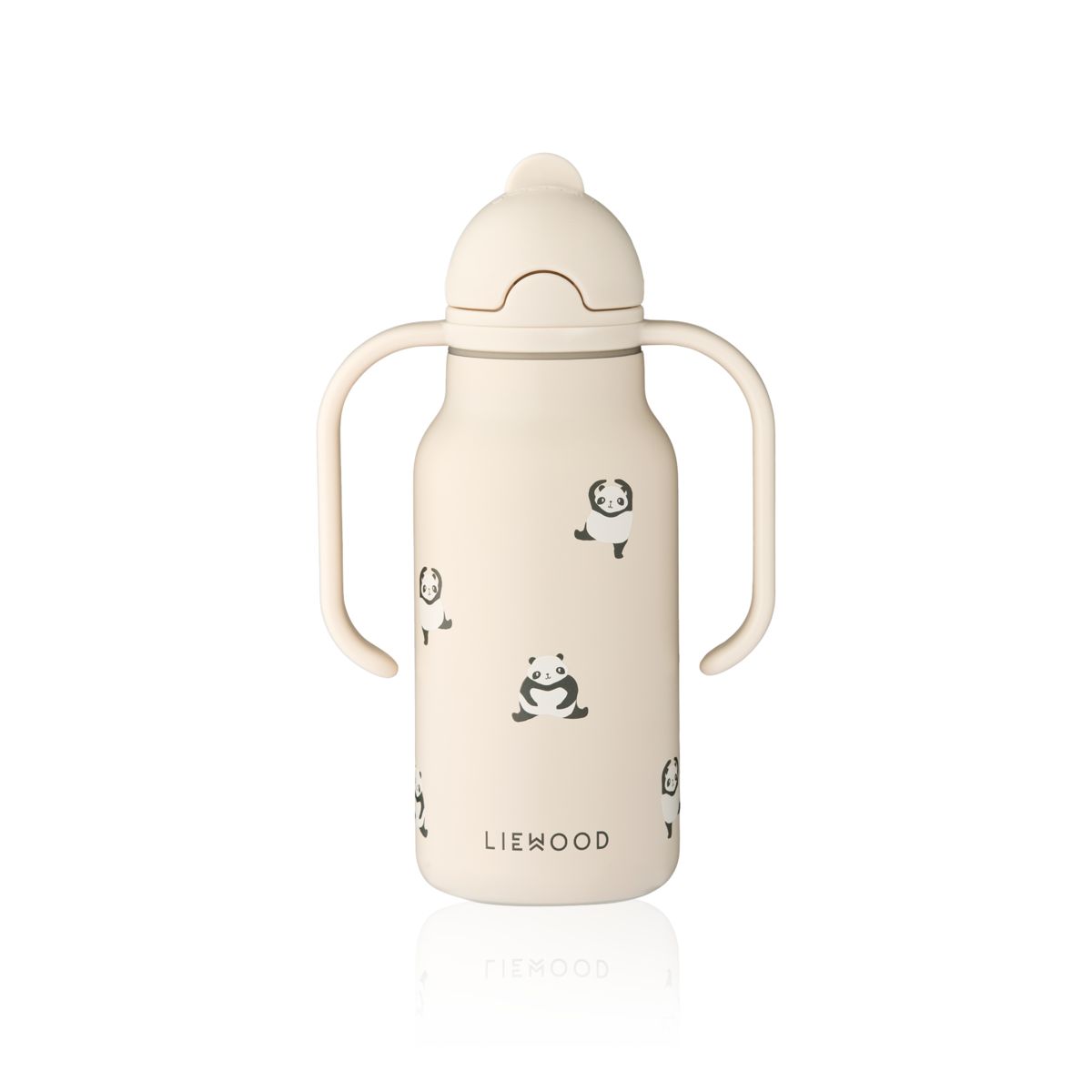 Liewood KIMMIE Edelstahlflasche 250 ml - Mini panda / Sandy - Wasserflasche