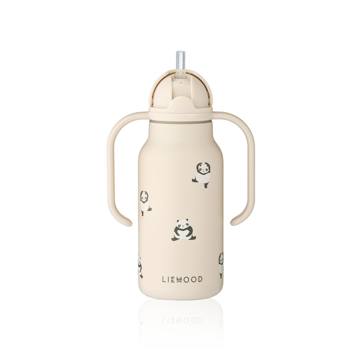 Liewood KIMMIE Edelstahlflasche 250 ml - Mini panda / Sandy - Wasserflasche