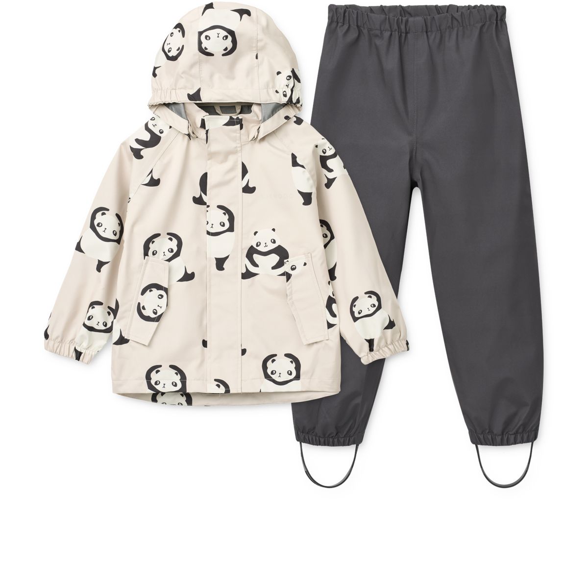 Liewood PEDIA Regenbekleidungsset - Panda / Sandy - Satz