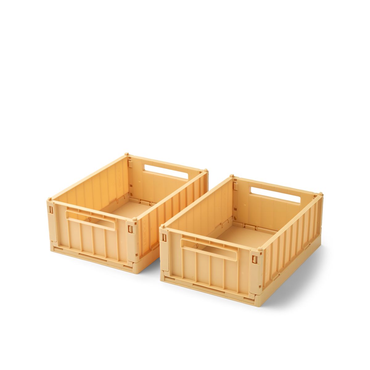 Liewood WESTON Aufbewahrungsbox Klein, 2er-Pack - Lemon yellow - Aufbewahrungsbox