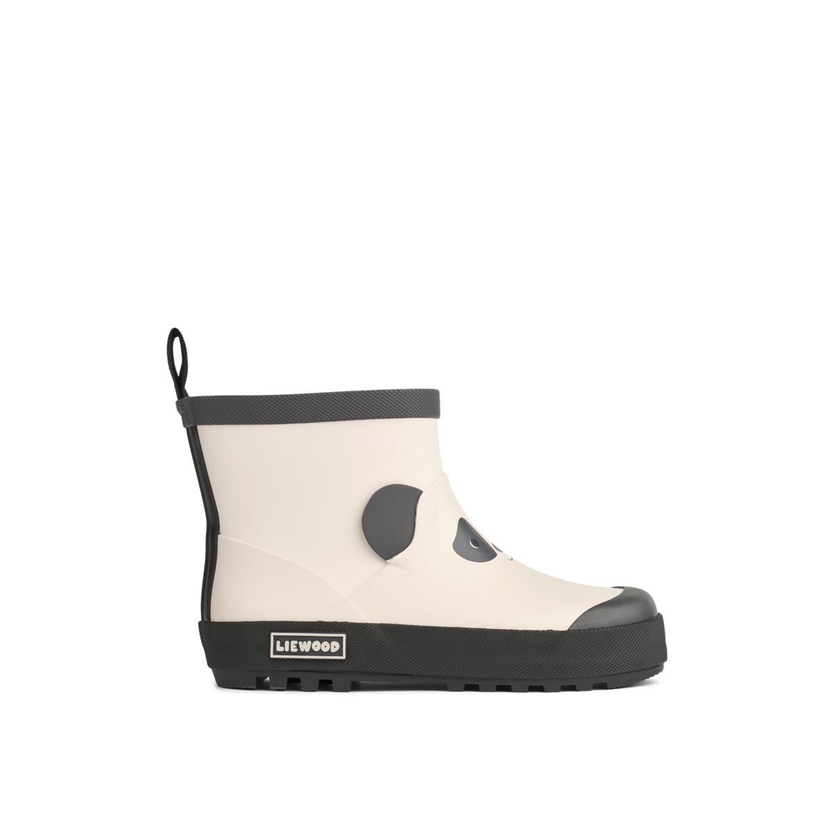 Liewood TEKLA kurze Panda Stiefel - Sandy / Dark grey - Regenstiefel