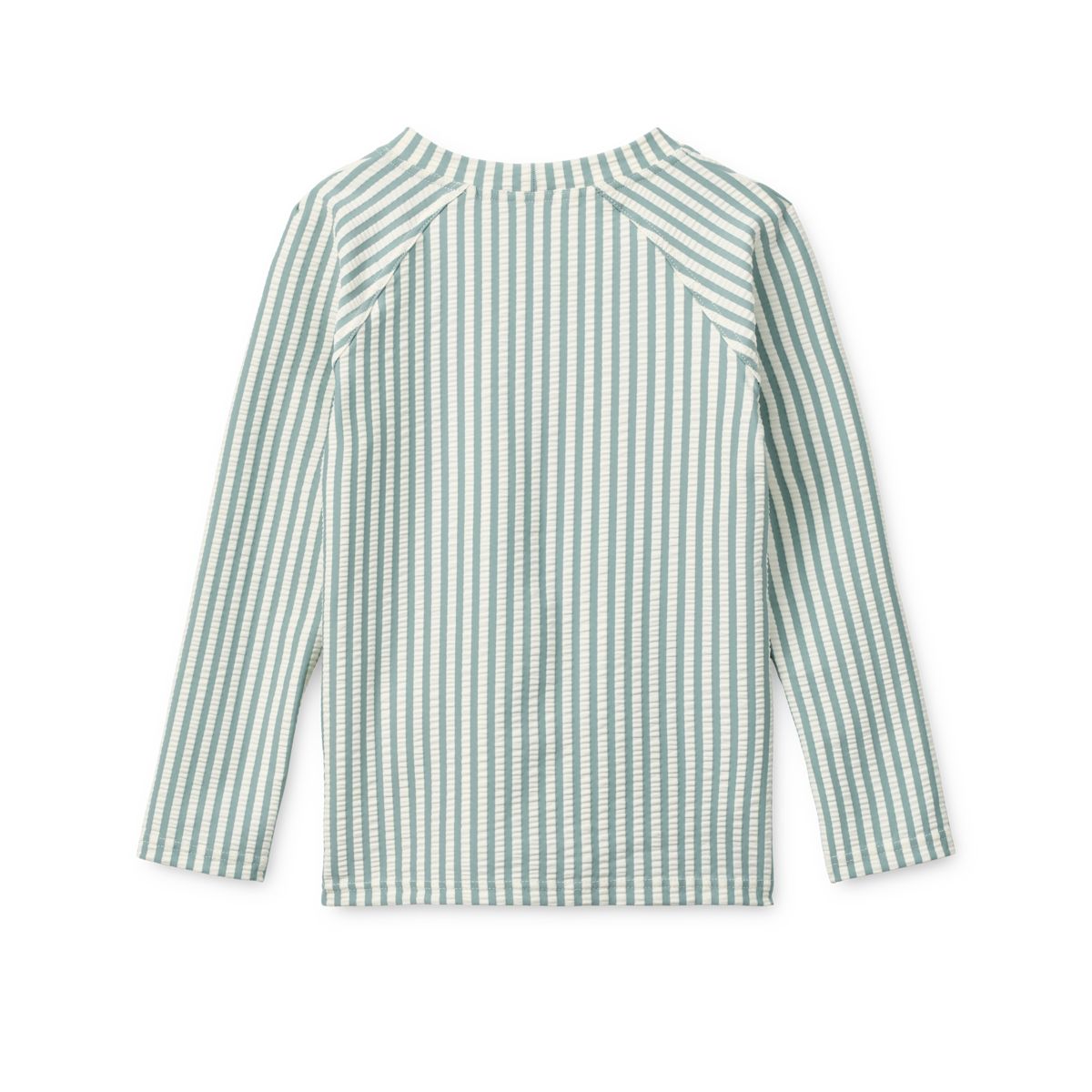 Liewood NOAH Langärmliges Schwimm-T-Shirt aus Seersucker - Peppermint / Sandy - Schwimm-T-Shirt