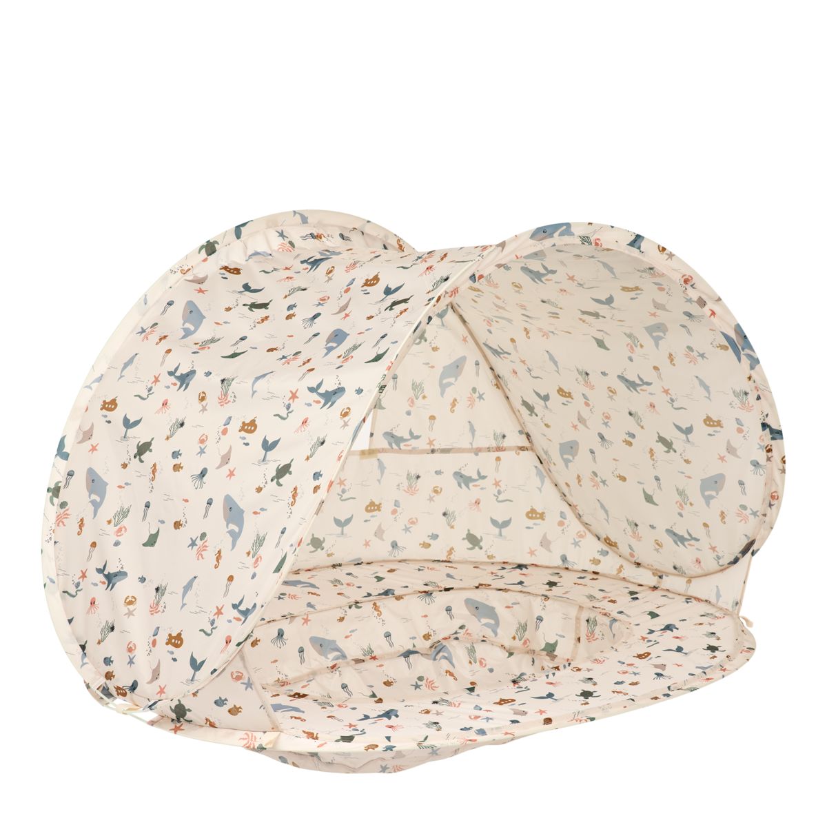 Liewood Everett Pop Up-Zelt mit Planschbecken - Sea creature / Sandy - ZELT