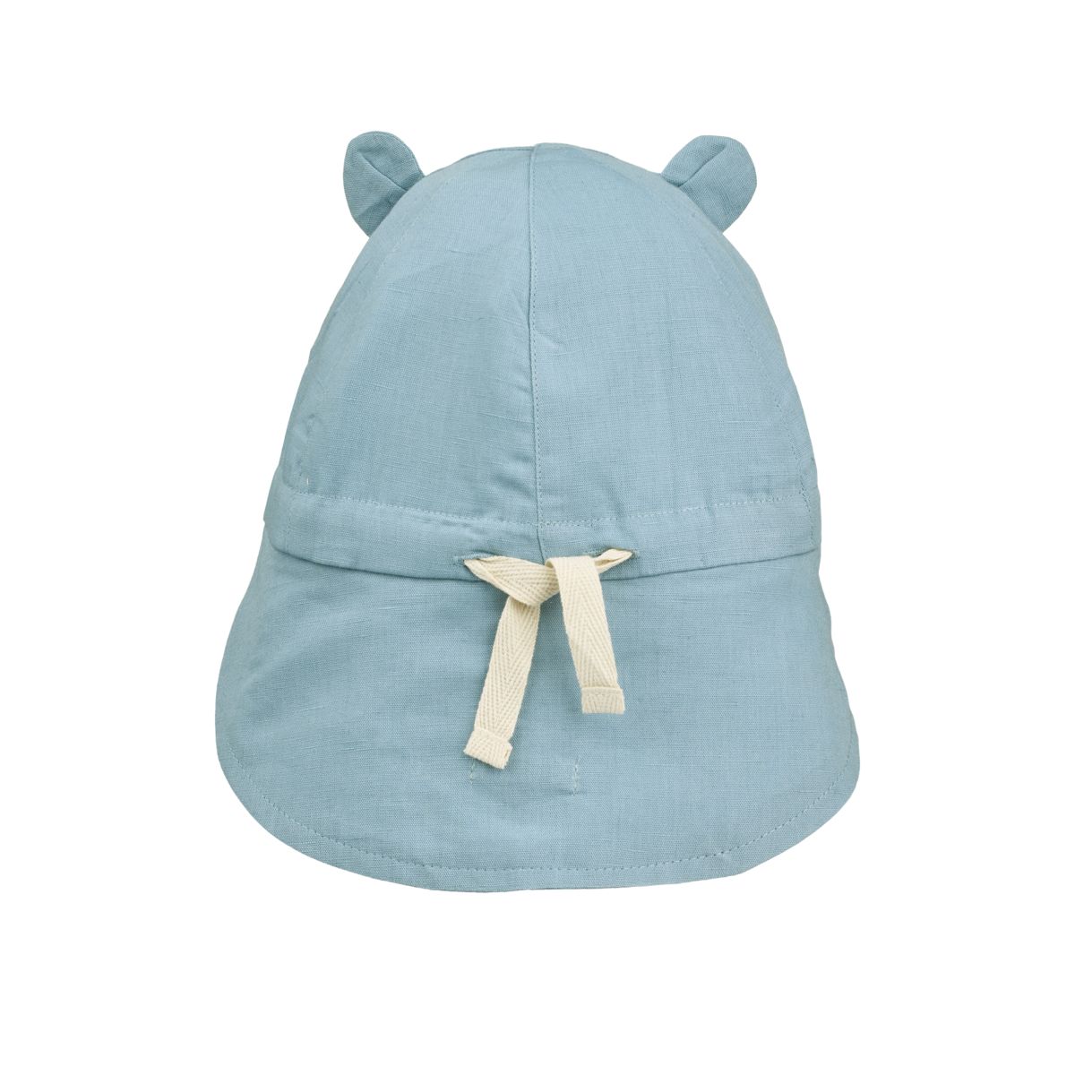 Liewood Gorm Sonnenhut aus Leinen - Beach blue - Hut & Kappe