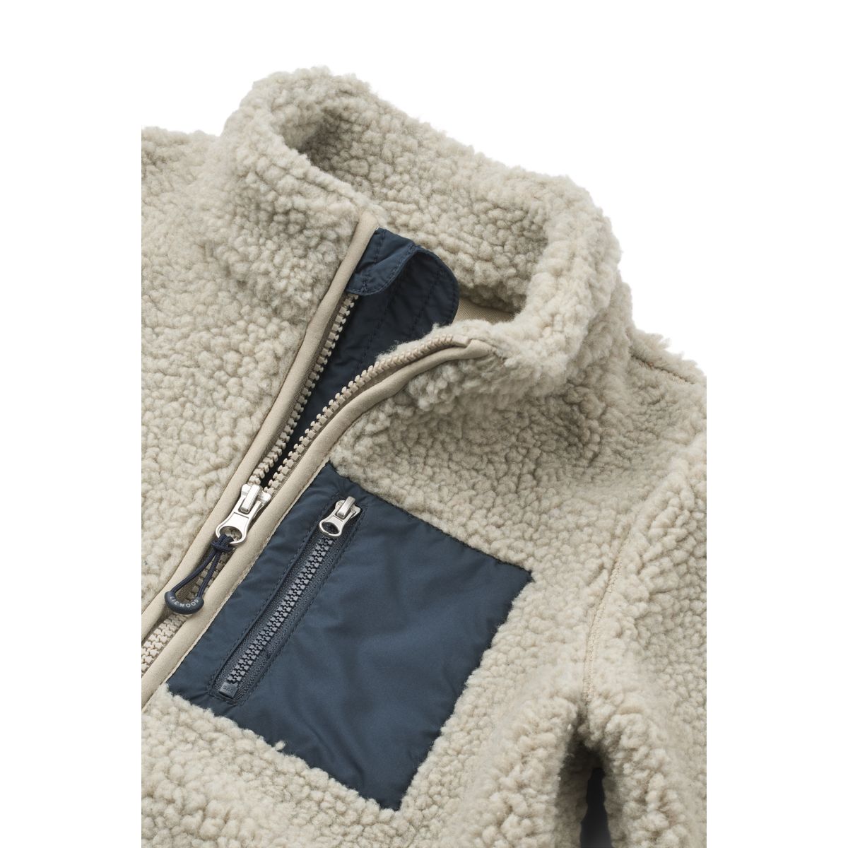 Liewood Nolan Fleecejacke - Mist - Jacke