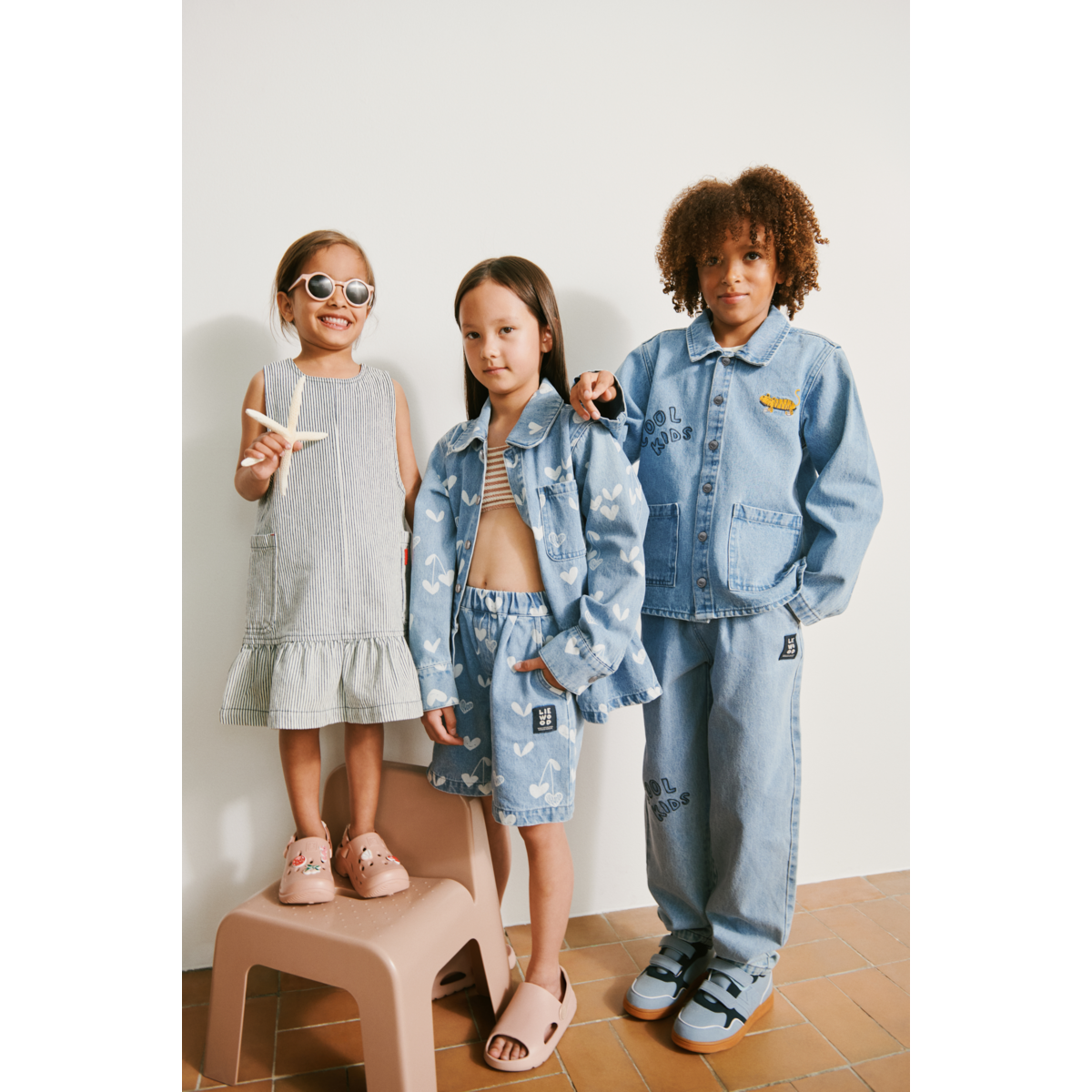 Liewood BORRIS Denim-Hose - Cool kids / Light blue denim - Hose
