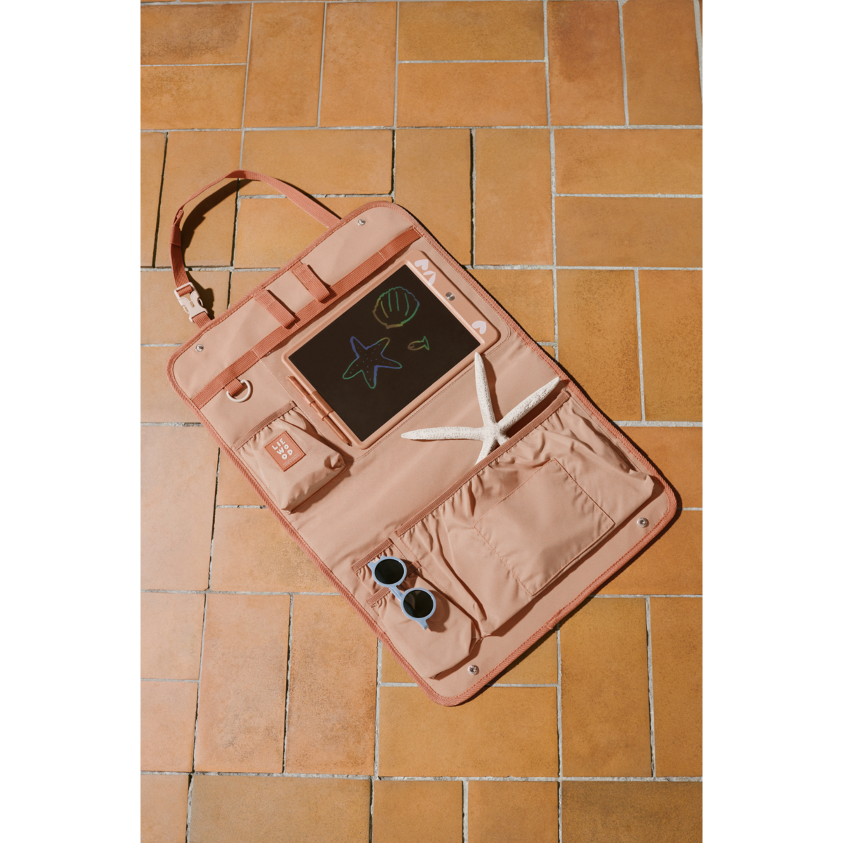 Liewood THAO Reise-Organizer - Tuscany rose / Pale tuscany - Multi halter