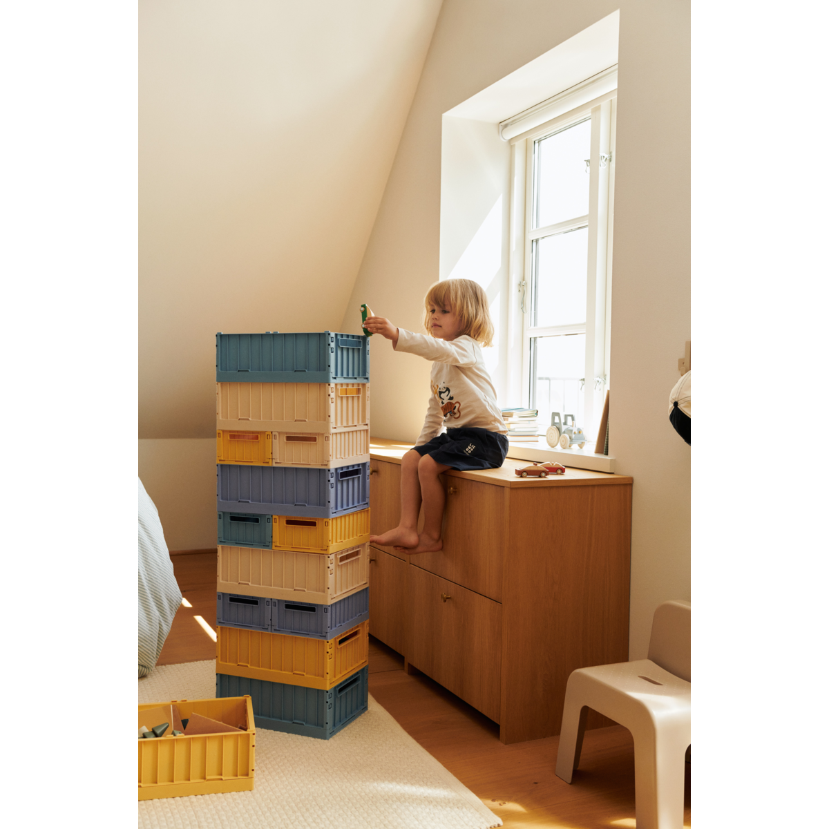 Liewood WESTON Aufbewahrungsbox Klein, 2er-Pack - Dusty lavender - Aufbewahrungsbox