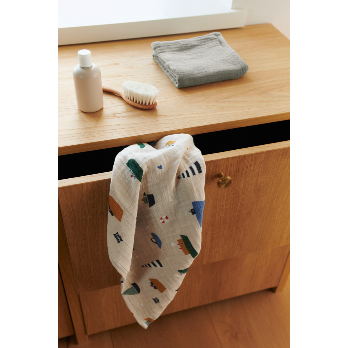 Liewood LEWIS Mulltücher 2er-Pack - Sailing / Dove blue mix - Musselin Tuch