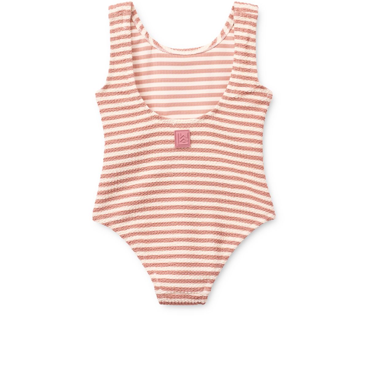 Liewood BIANCO Gestreifter Badeanzug - Coral blush / Creme de la creme - Badeanzug