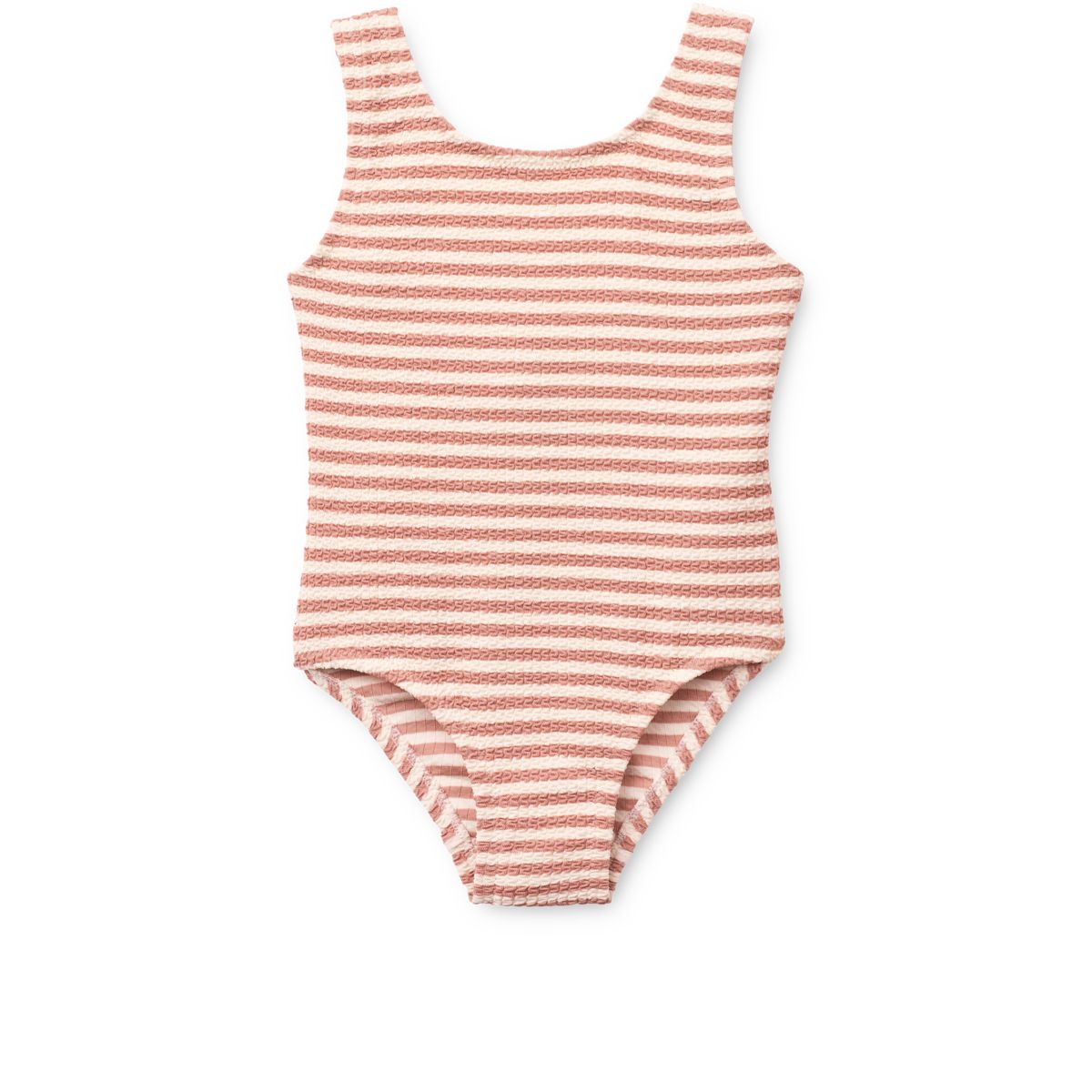 Liewood BIANCO Gestreifter Badeanzug - Coral blush / Creme de la creme - Badeanzug