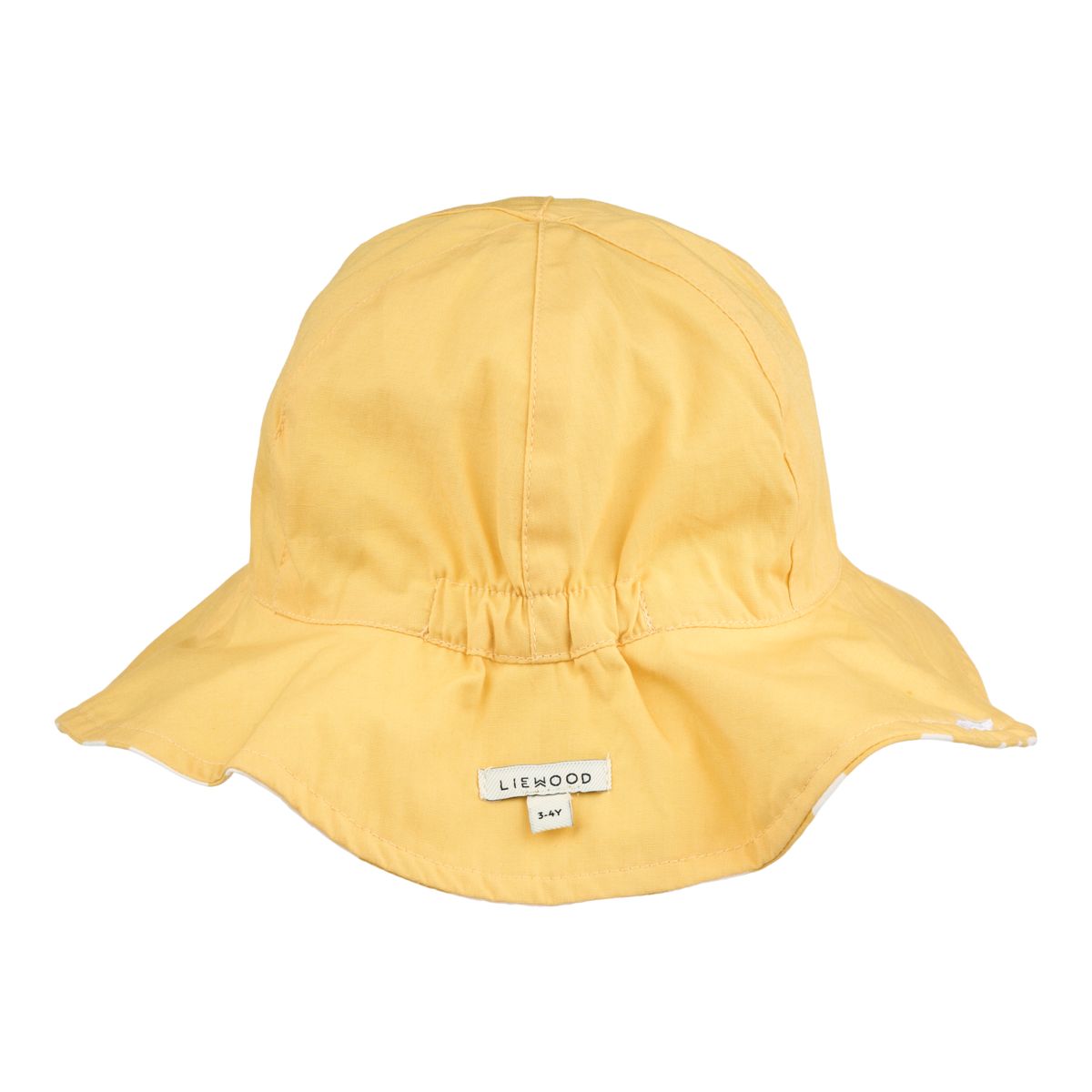 Liewood Amelia Wendbarer Sonnenhut - Flower / Lemon yellow - Hut & Kappe