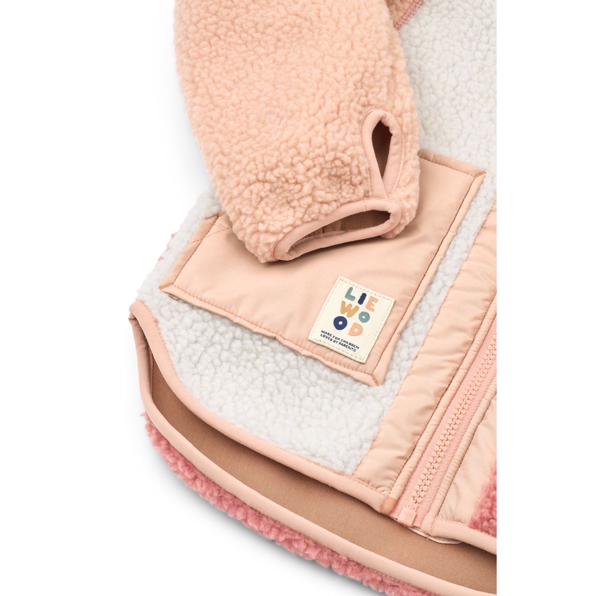 Liewood NOAM Fleecejacke - Dusty rose multi mix - Jacke