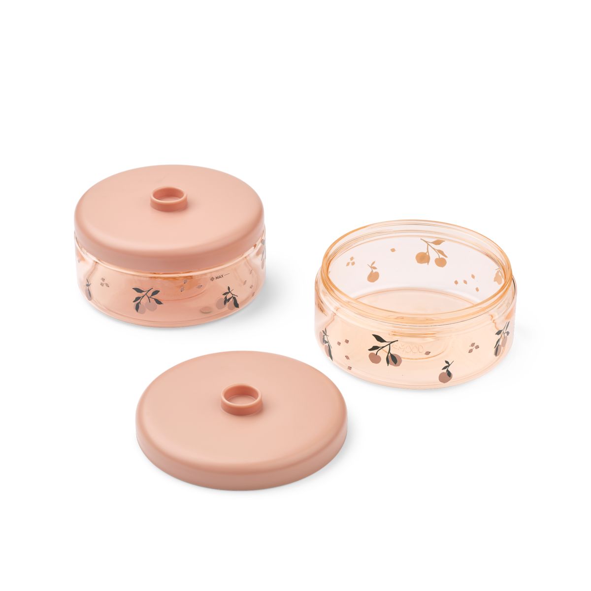 Liewood DOMINIQUE Babynahrungsboxen 500 ml - Peach / Sea shell - Snackbox