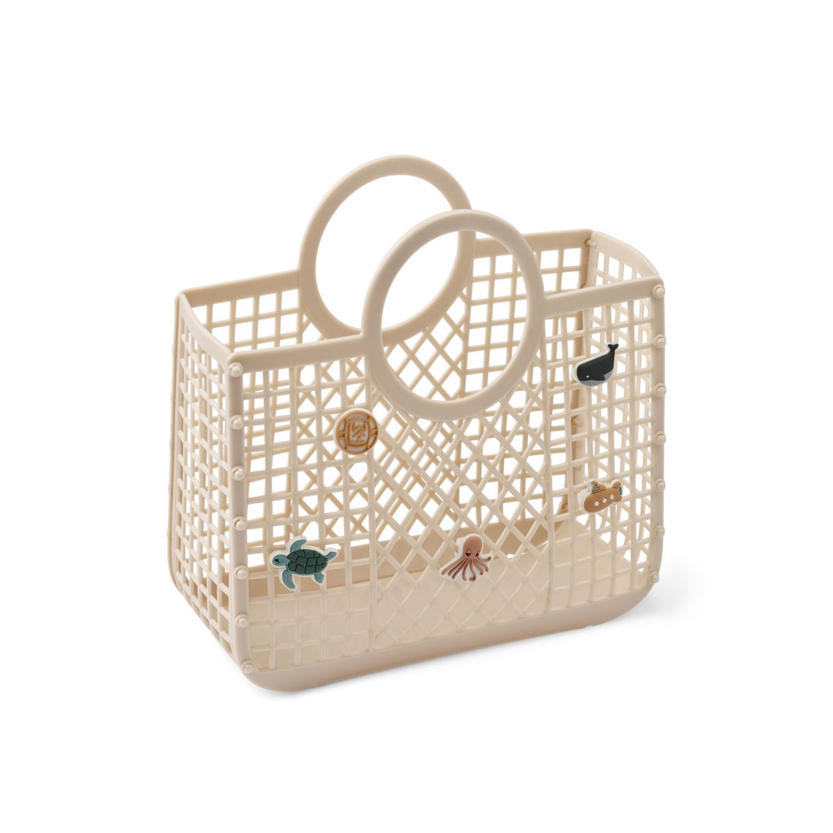 Liewood Samantha Korb mit Anhängern - Sandy - KORB-TASCHE