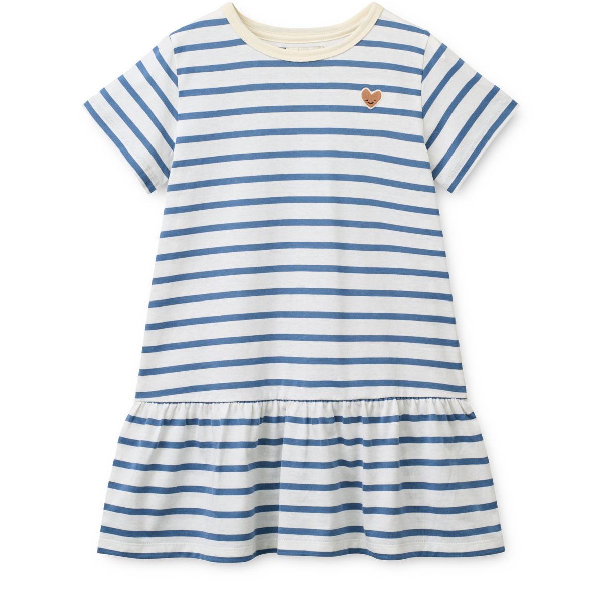 Liewood MADDEN Gestreiftes Kleid - Riverside / Creme de la creme - Kleid