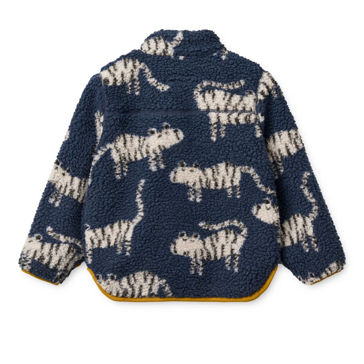 Liewood Nolan Fleecejacke - Tiger / Classic navy - Jacke