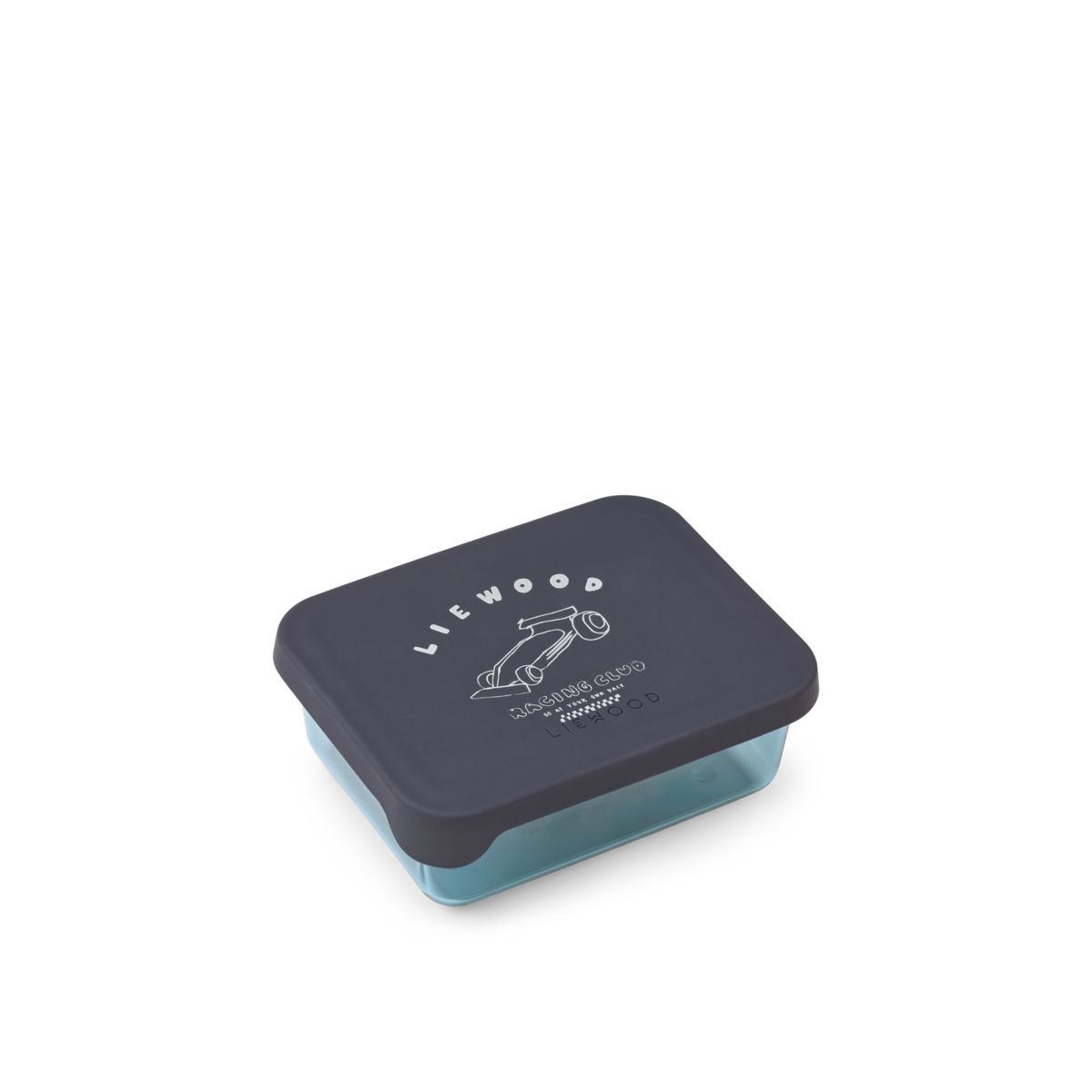 Liewood AKO Tritan-Snack-Box - Race car / Classic navy - Snackbox