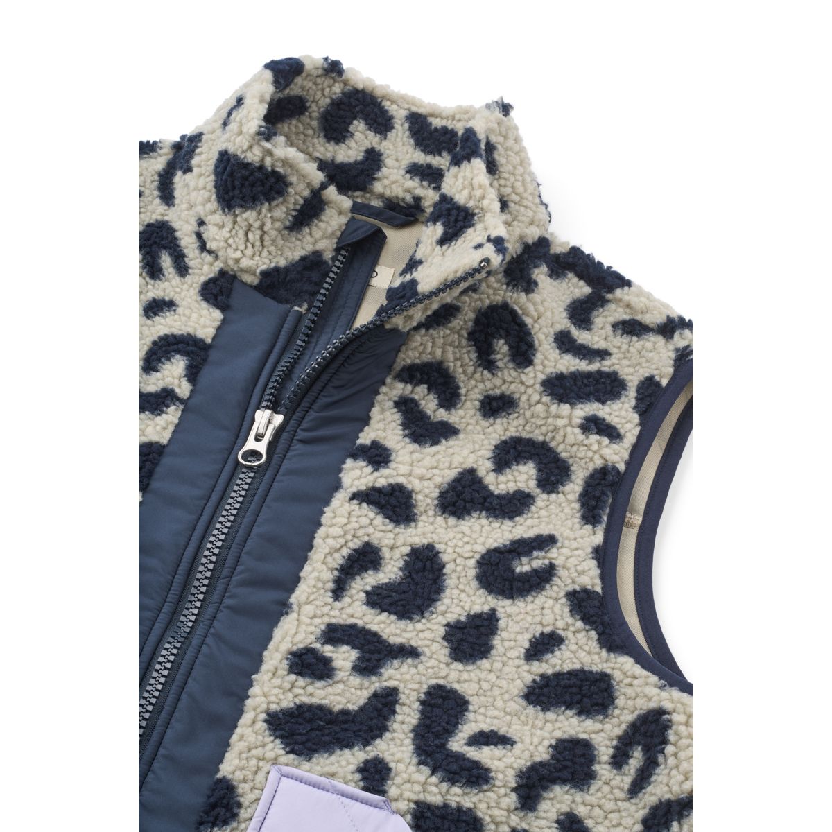 Liewood NILU Fleeceweste für Erwachsene - Mega leo / Mist mix - Vest