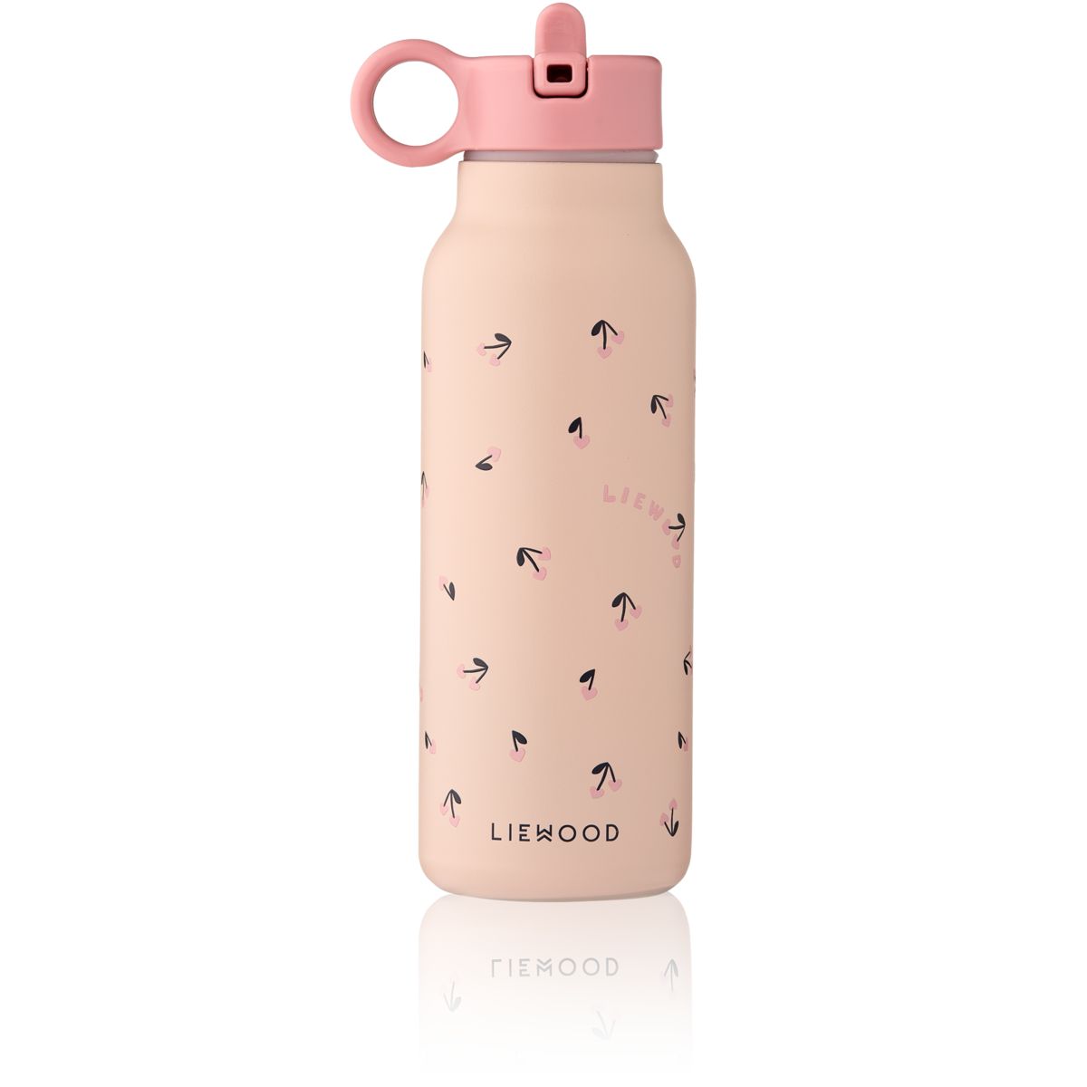Liewood Falk Wasserflasche 350 ml - Mini Cherry heart / Rosey - Wasserflasche