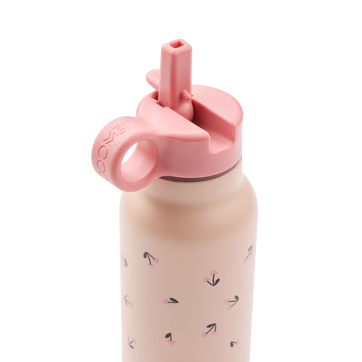 Liewood Falk Wasserflasche 350 ml - Mini Cherry heart / Rosey - Wasserflasche