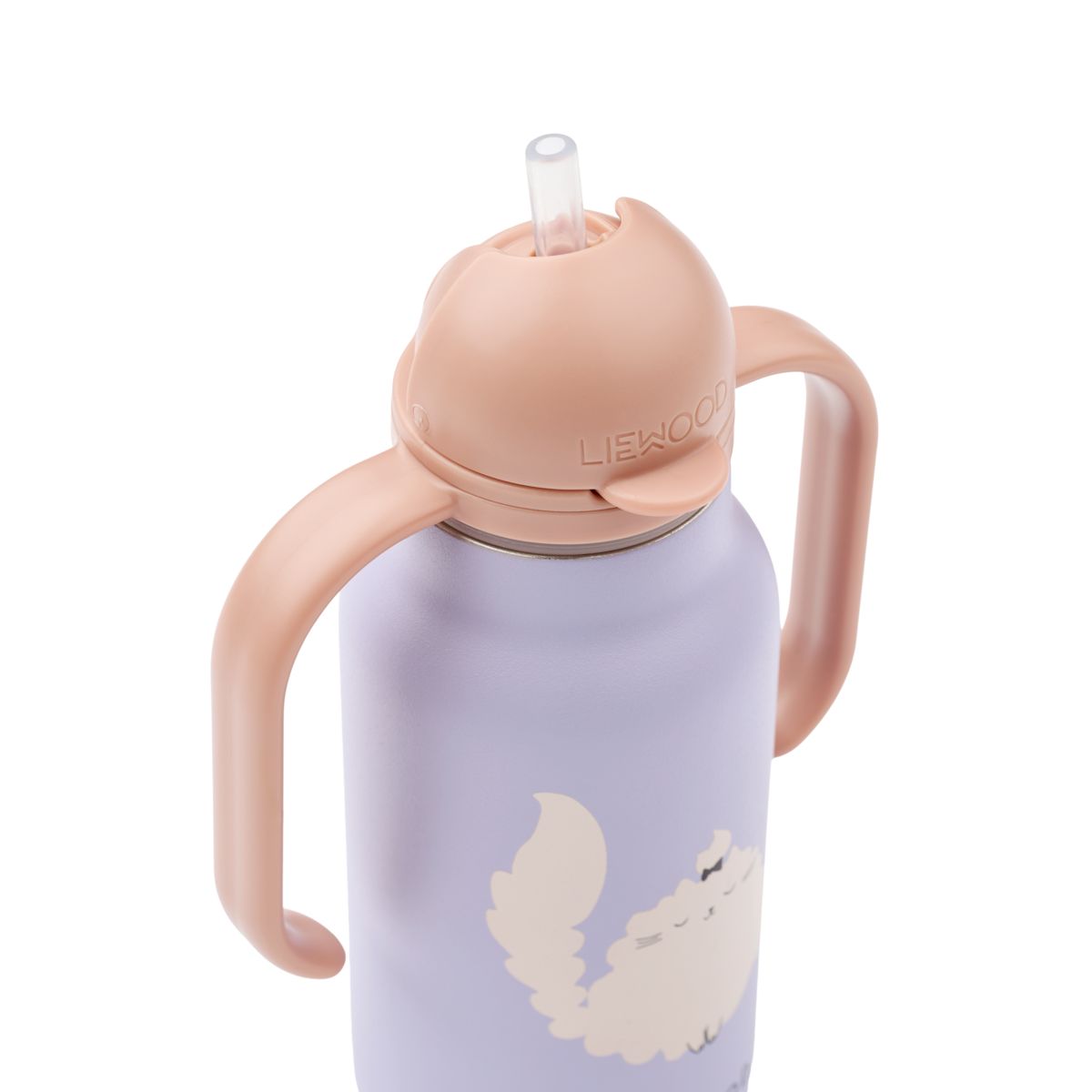 Liewood KIMMIE Edelstahlflasche 250 ml - Cat / Warm lilac - Wasserflasche