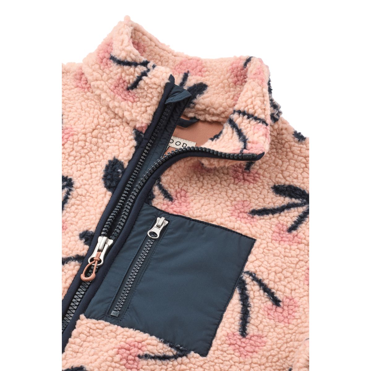 Liewood Nelson Fleecejacke Für Erwachsene - Mega Cherry heart / Rosey - Jacke