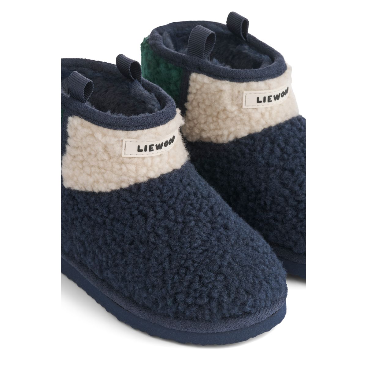 Liewood ALBI Fleecestiefel - Classic navy multi mix - Schuhe