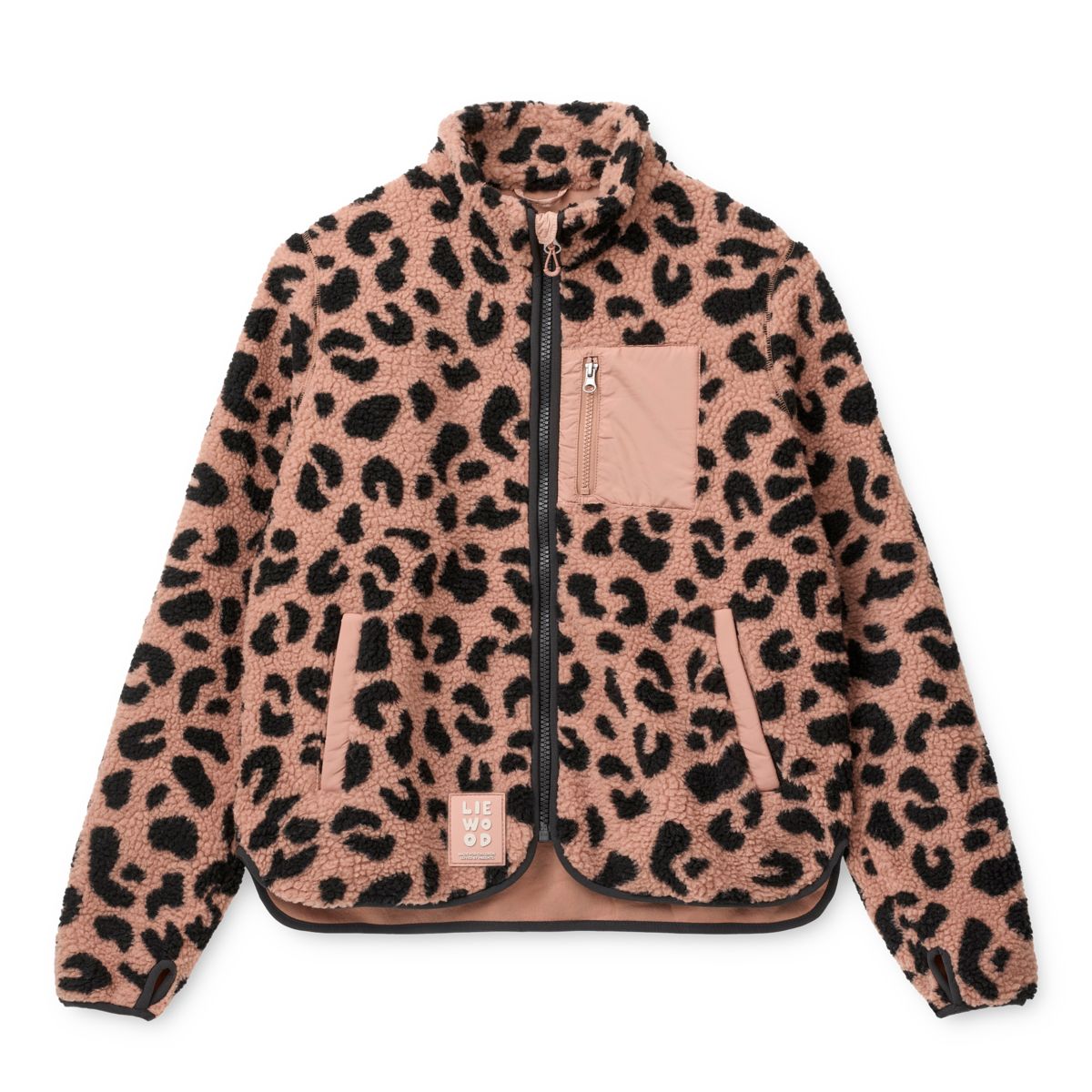 Liewood Nelson Fleecejacke Für Erwachsene - Mega leo / Pale tuscany - Jacke