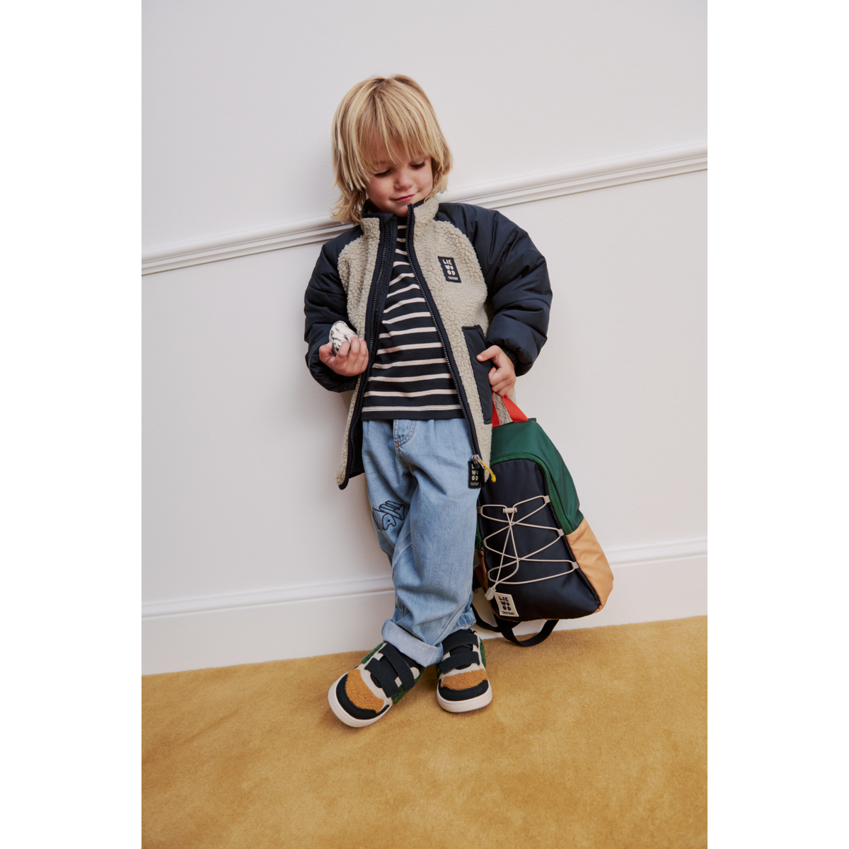 Liewood PHOENIX Ein-Schulter-Rucksack - Classic navy multi mix - Umhängetasche