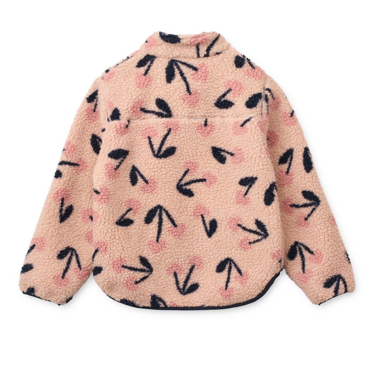 Liewood Nolan Fleecejacke - Mega Cherry heart / Rosey - Jacke