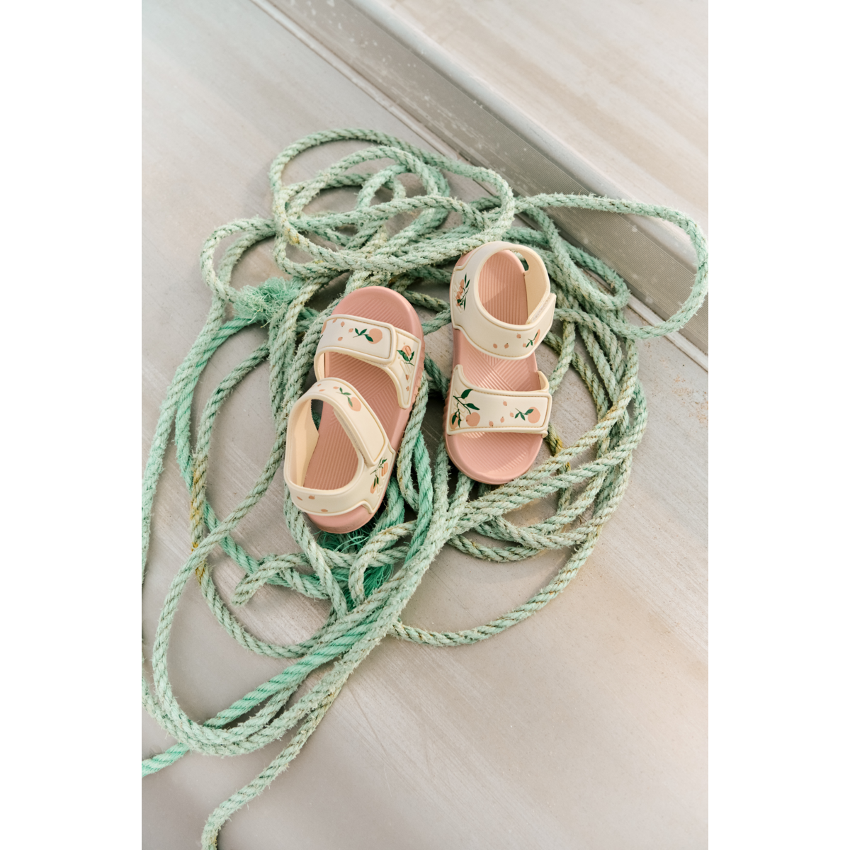 Liewood Blumer Sandalen - Peach / Sea shell - Sandalen